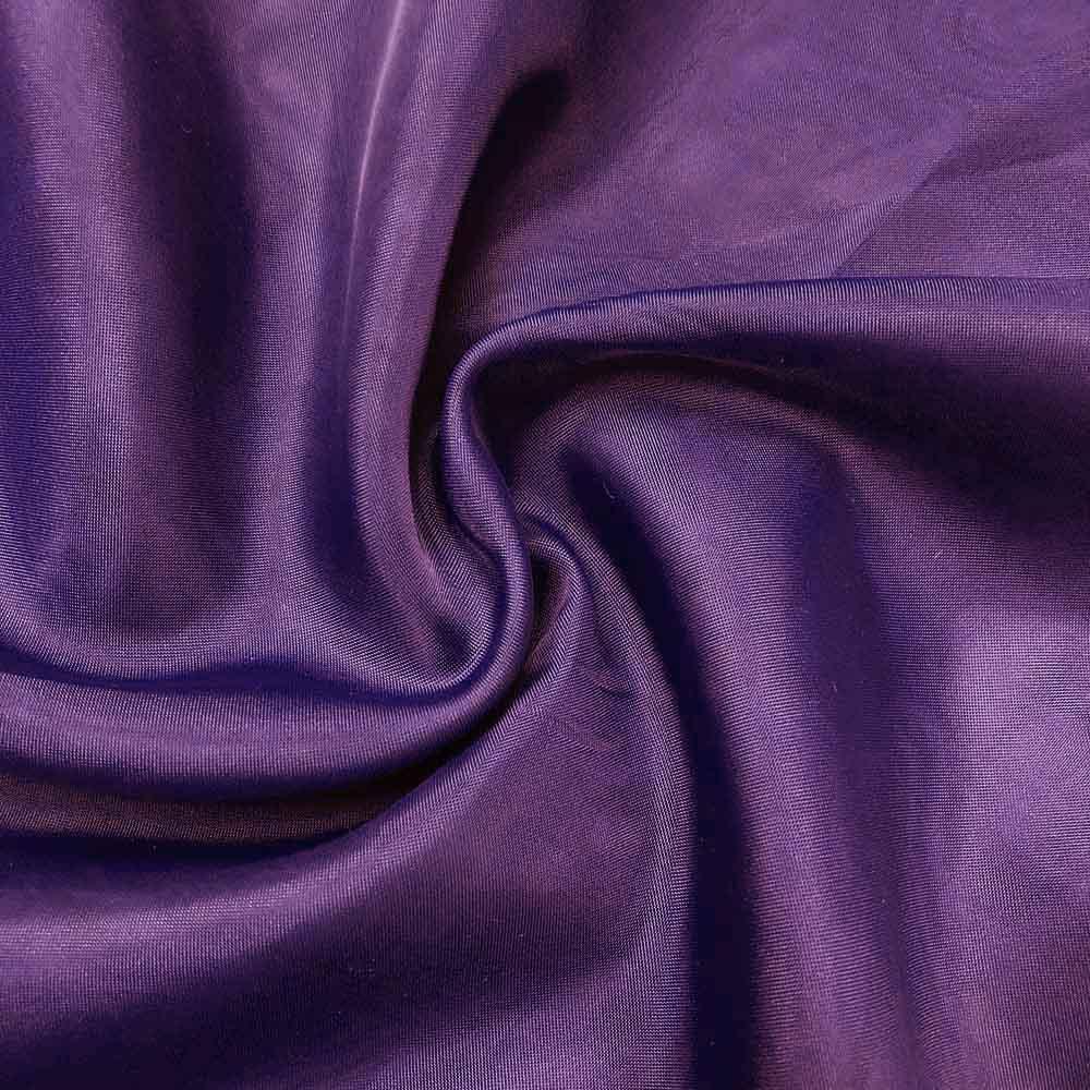 Sheer Voile Rod Pocket Curtains - Purple - Image 3
