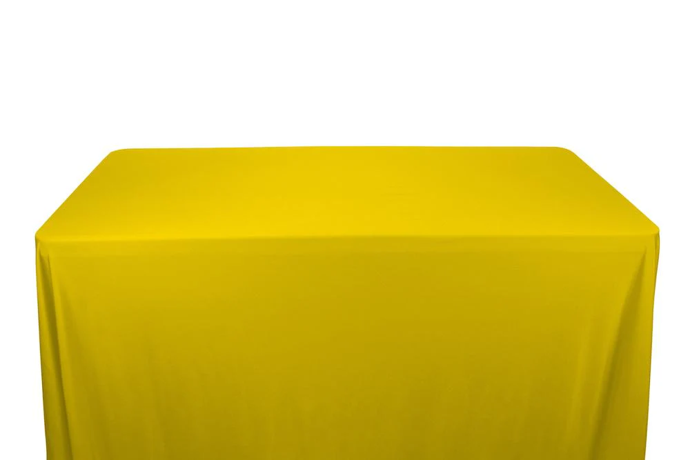 Shiny Milliskin Tricot Banquet Rectangular Table Covers - 8 Feet - Image 10