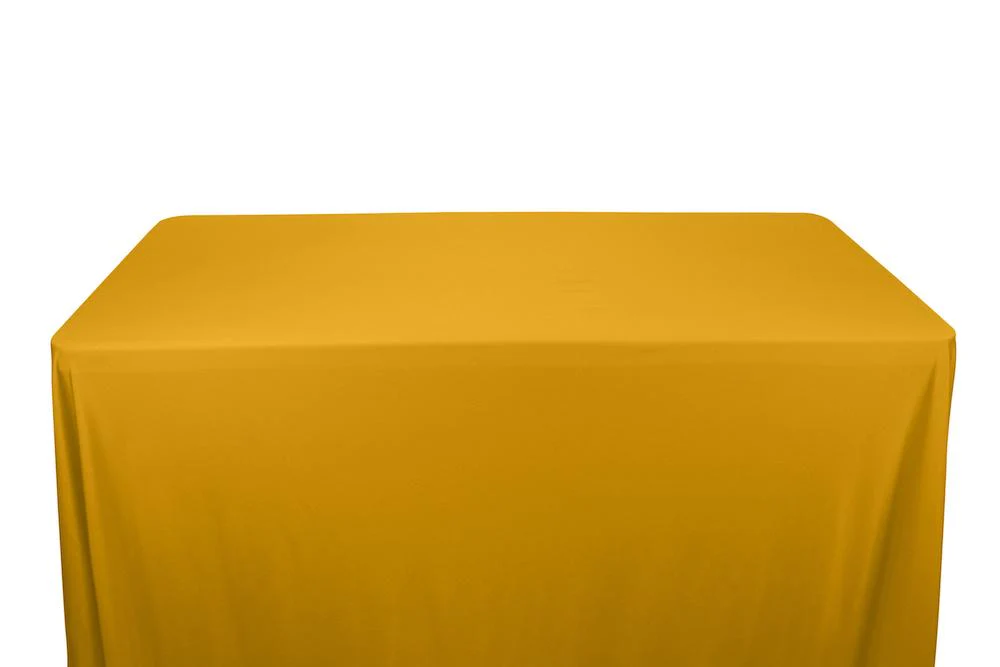 Shiny Milliskin Tricot Banquet Rectangular Table Covers - 8 Feet - Image 11