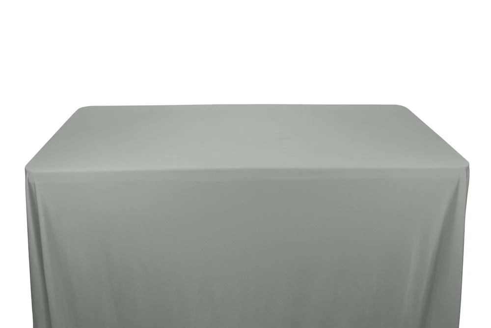 Shiny Milliskin Tricot Banquet Rectangular Table Covers - 8 Feet - Image 13