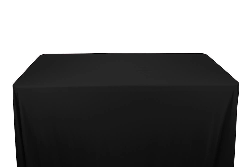 Shiny Milliskin Tricot Banquet Rectangular Table Covers - 8 Feet - Image 25