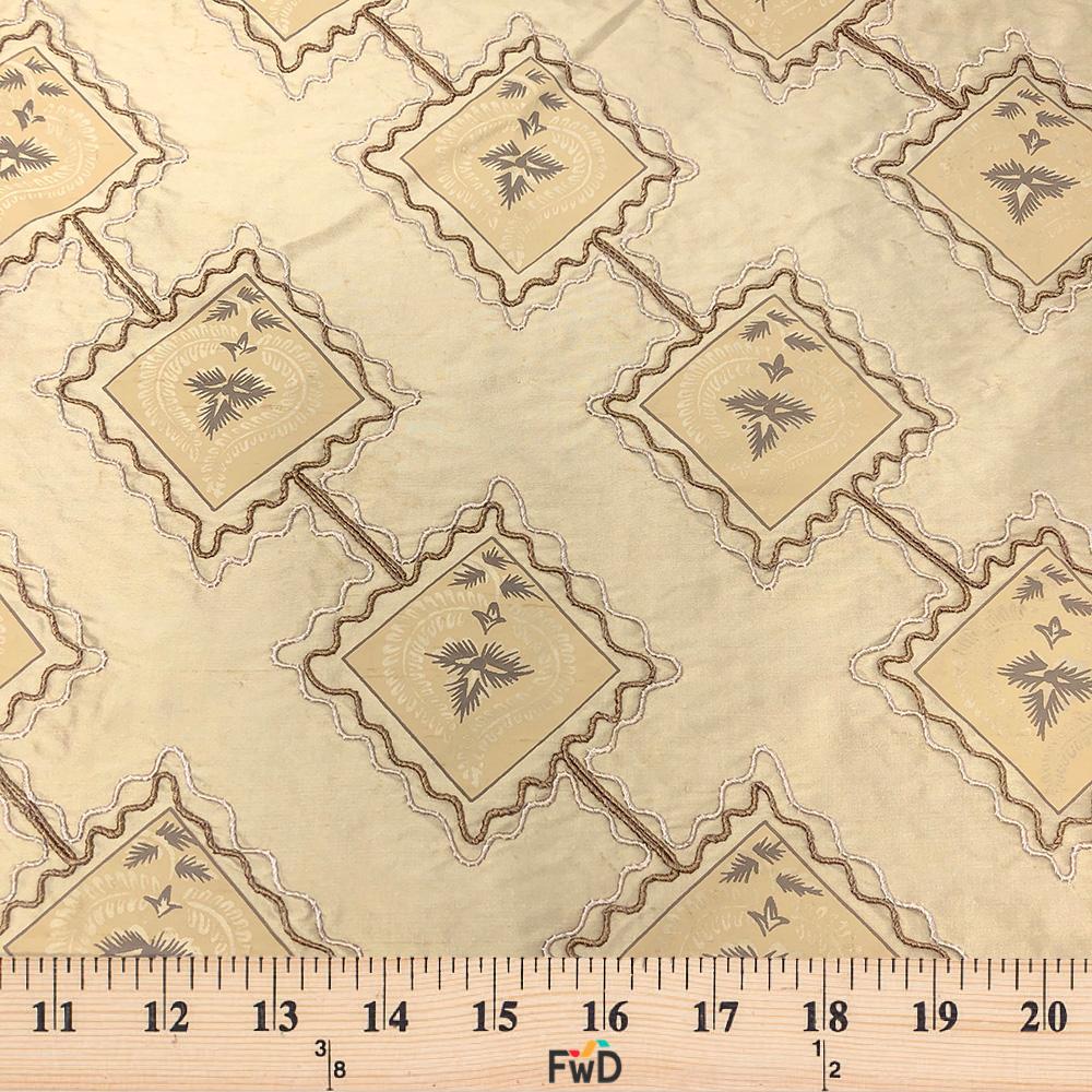 Silk Dupioni Corded Embroidery - Image 4