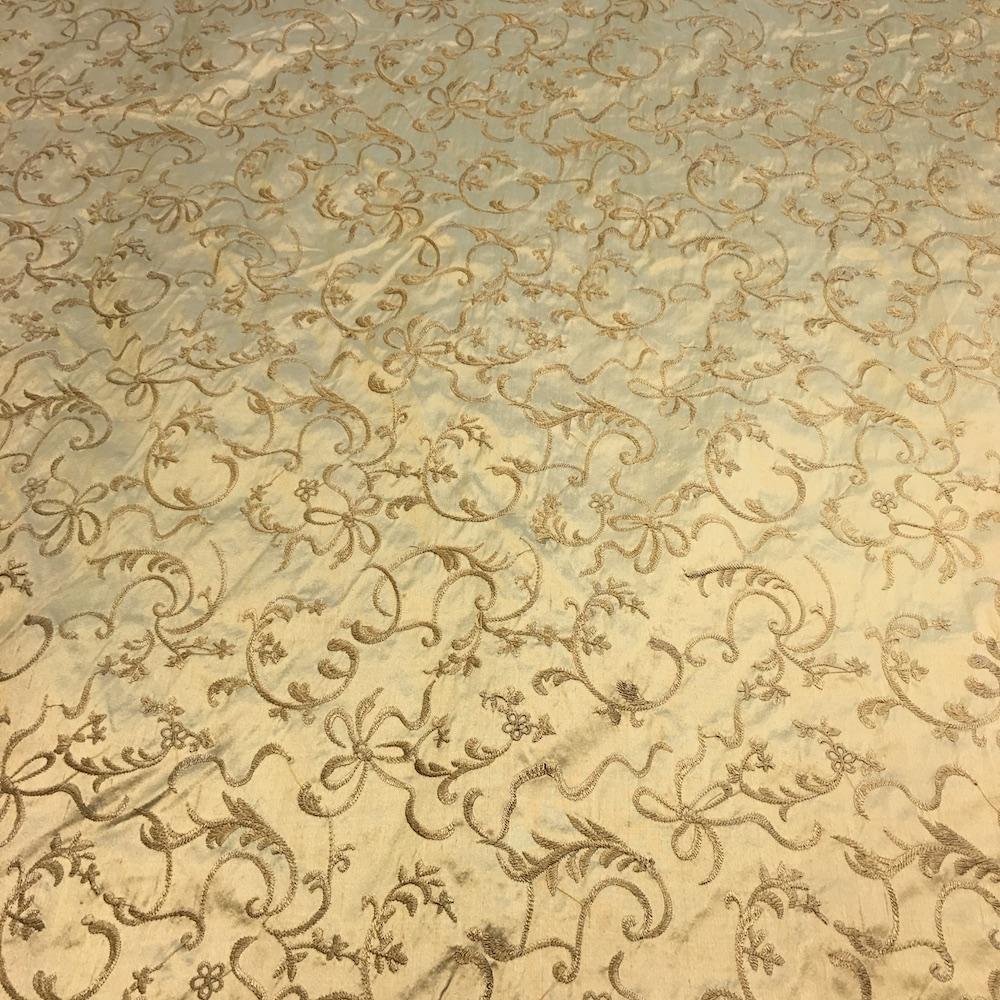 Silk Dupioni Hand Made Embroidery - Image 6
