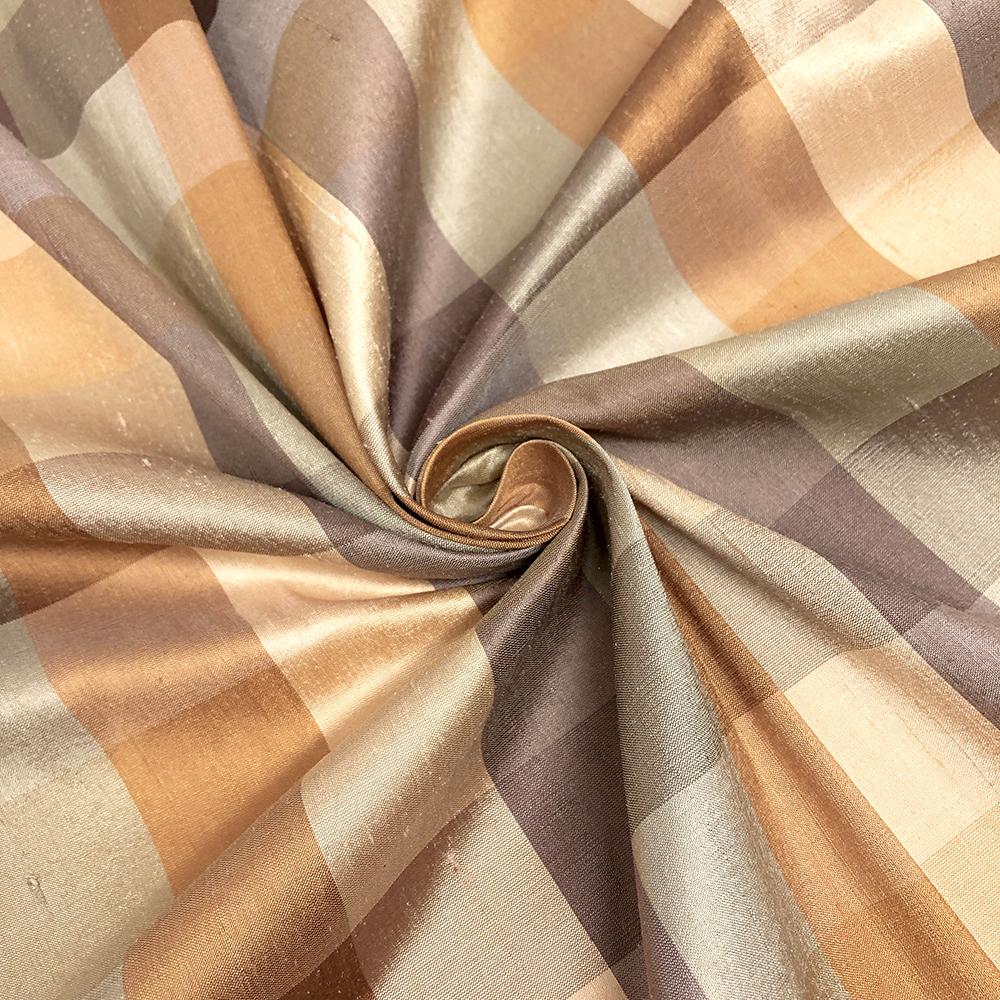 Silk Shantung Plaid - Image 21