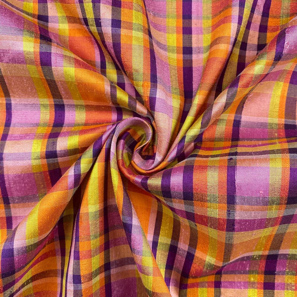 Silk Shantung Plaid - Image 28