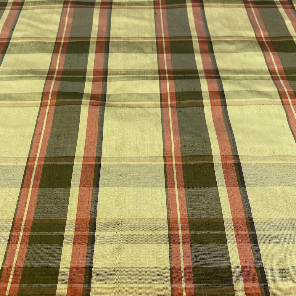 Silk Shantung Plaid - Image 5