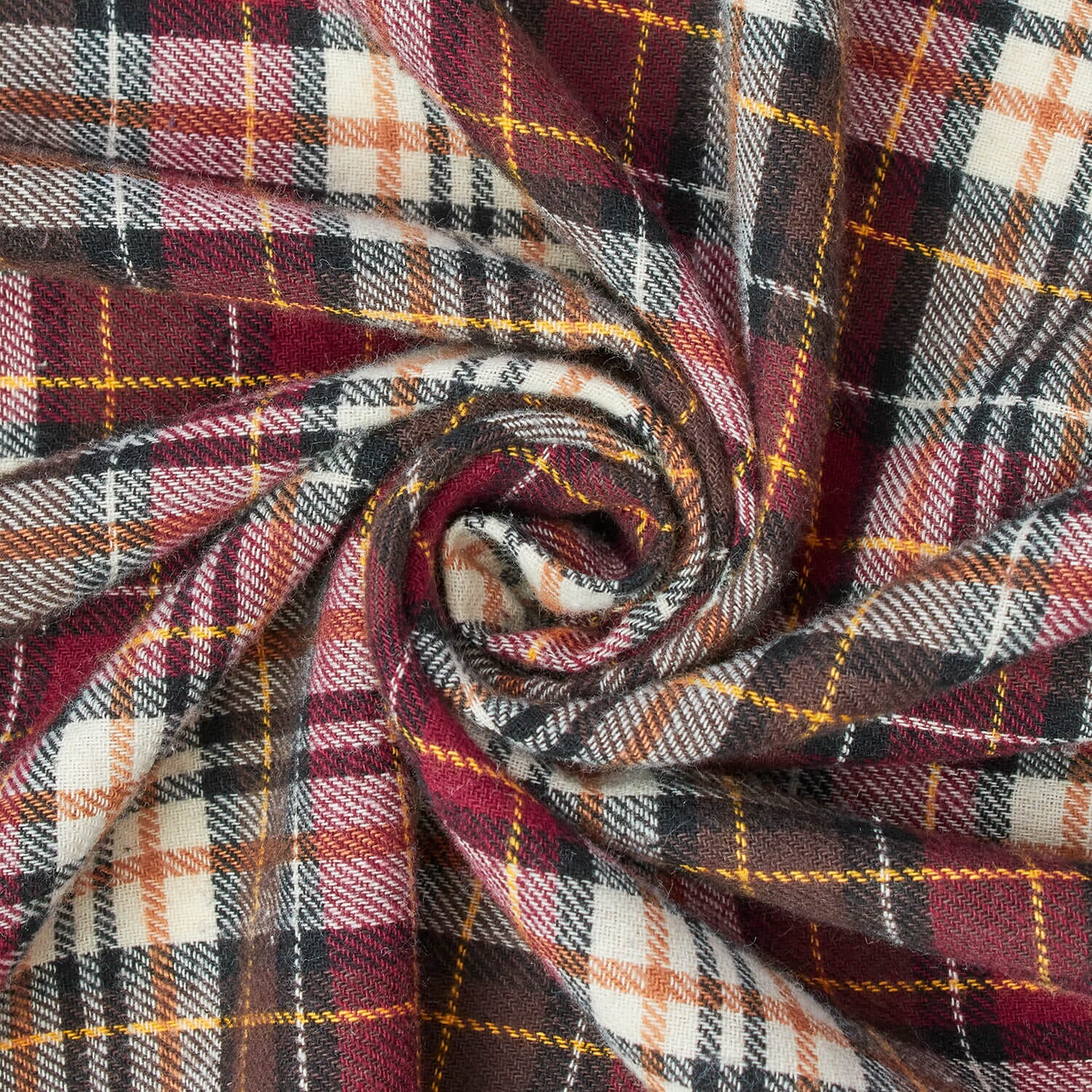 Simon Tartan Plaid Yarn Dyed Brushed Cotton Flannel - Image 3