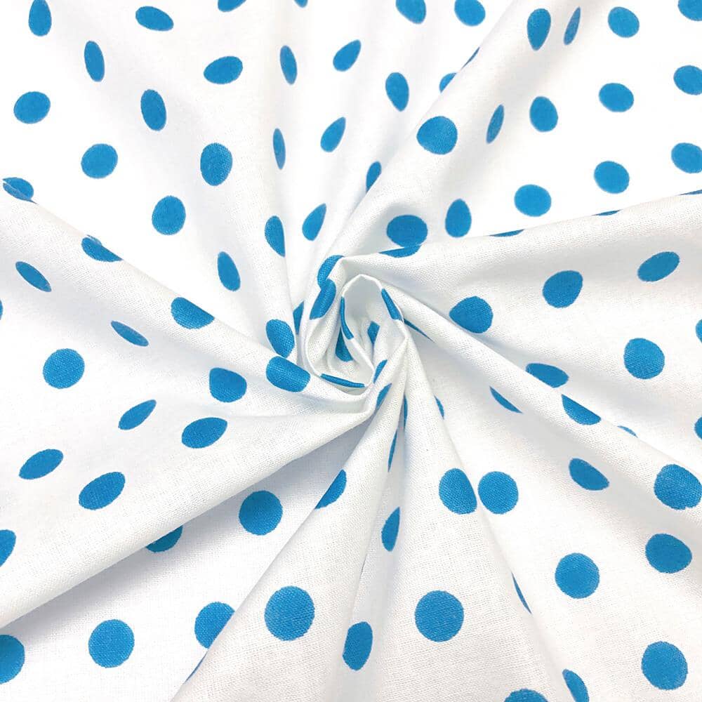Small Polka Dot Cotton Poplin (43/44 Inch) - Image 47