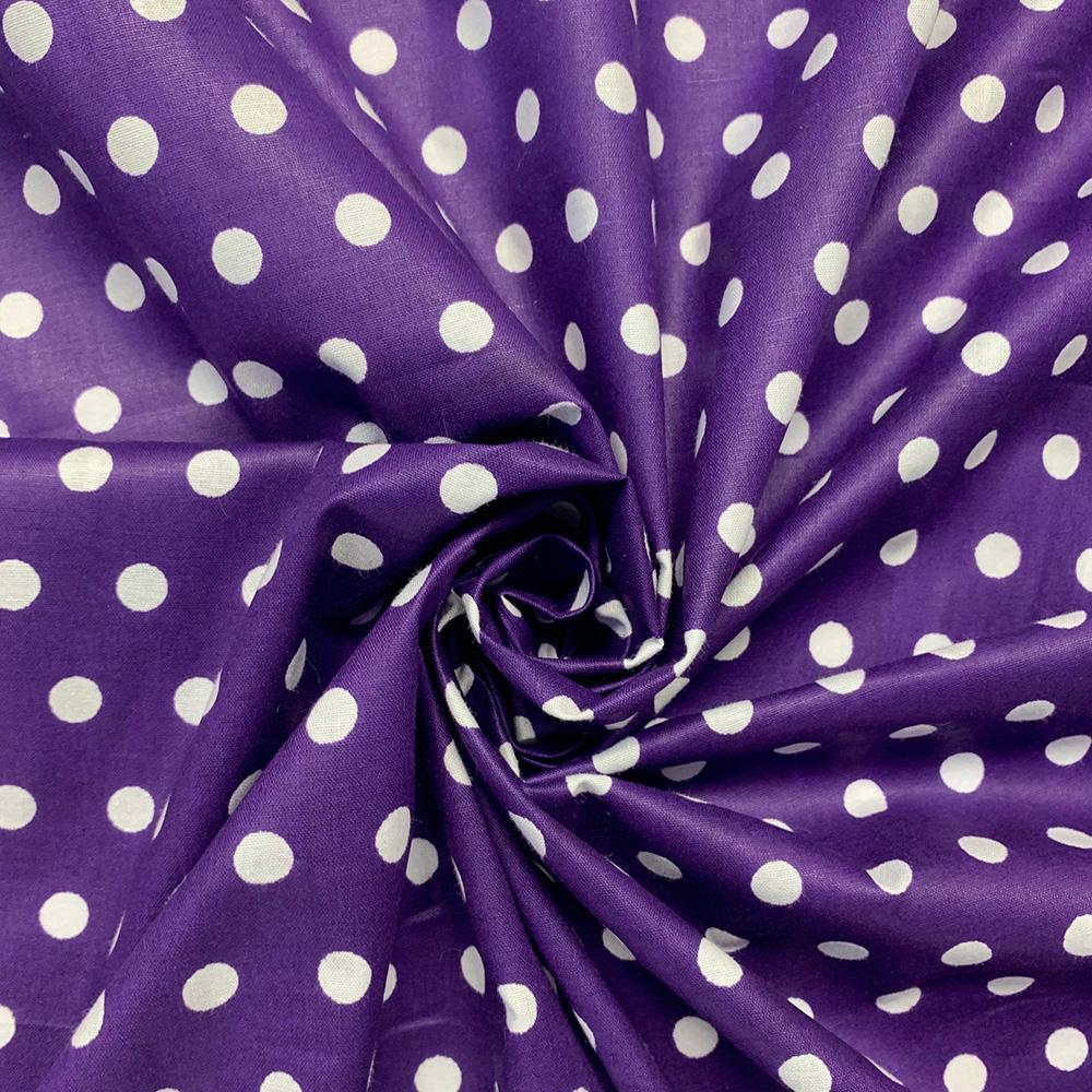 Small Polka Dot Cotton Poplin (43/44 Inch) - Image 67