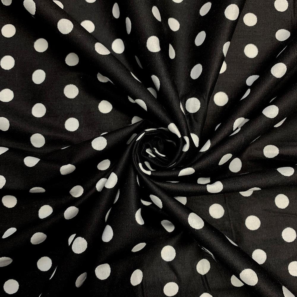 Small Polka Dot Cotton Poplin (43/44 Inch) - Image 83