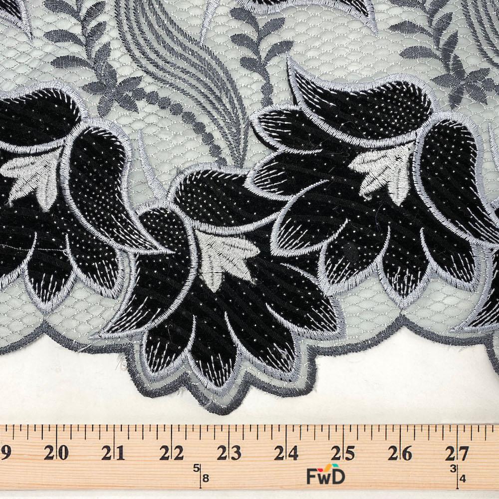 Sparkled Tulip Metallic Embroidery Lace - Image 10