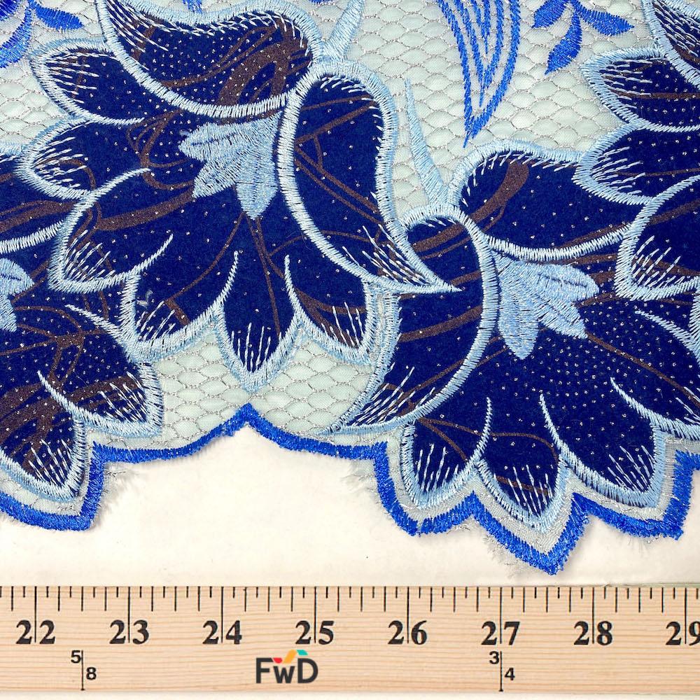 Sparkled Tulip Metallic Embroidery Lace - Image 4