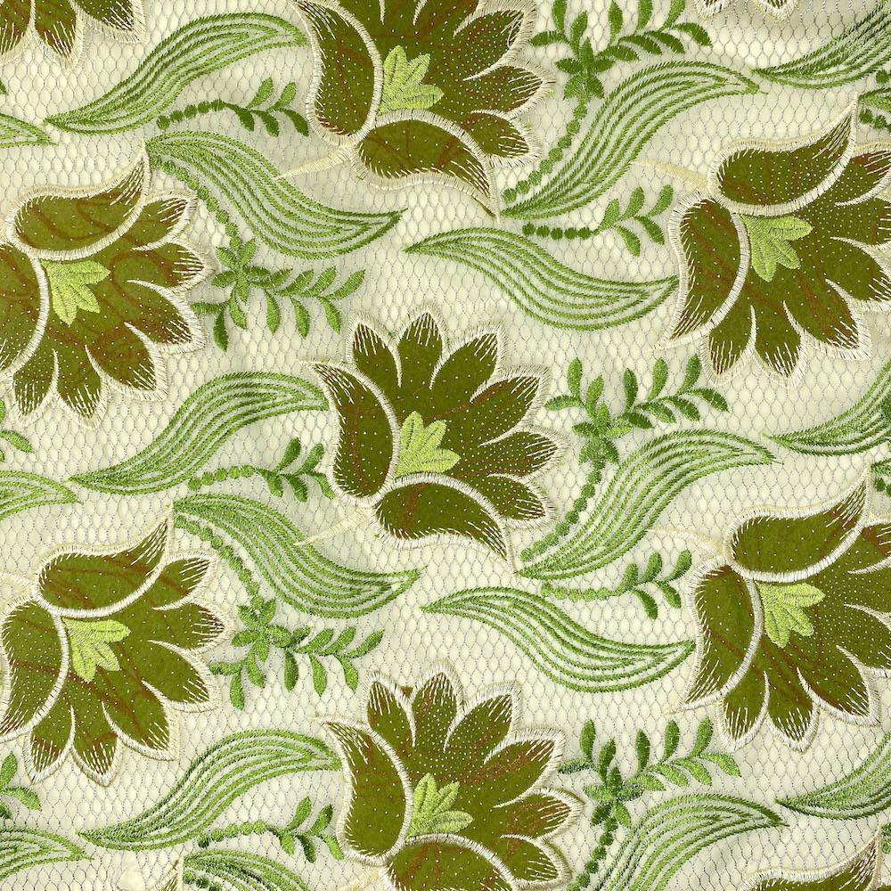 Sparkled Tulip Metallic Embroidery Lace - Image 5