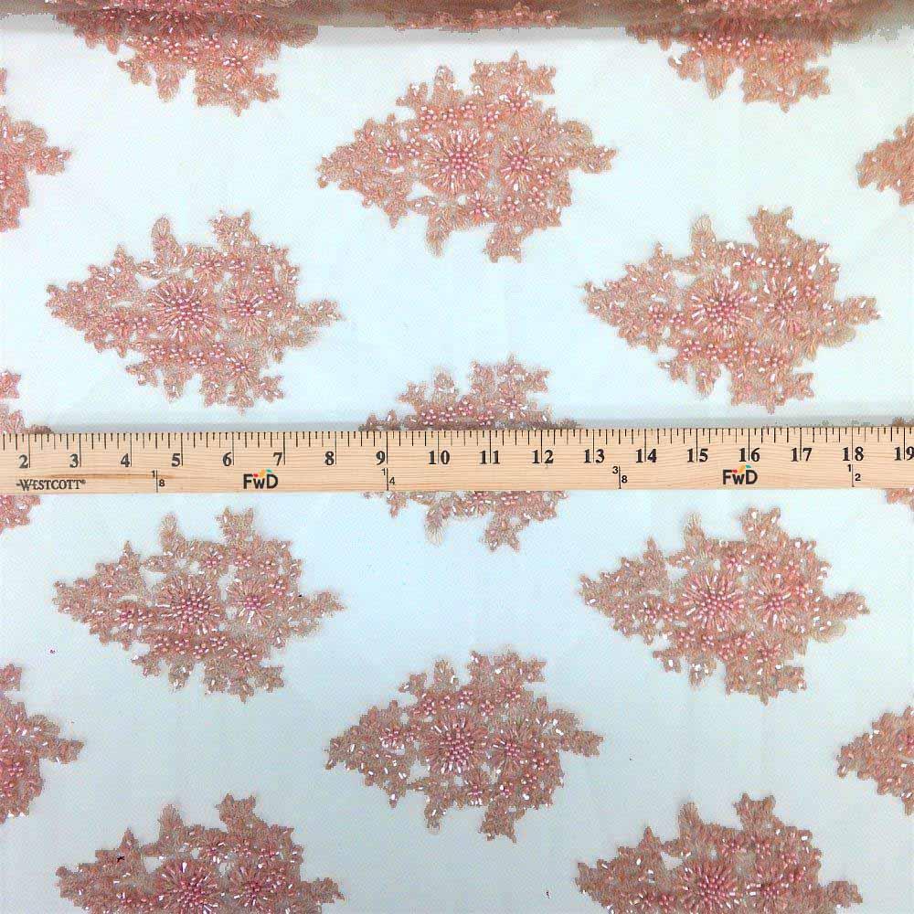 Spruce Bridal Lace Beaded Fabric - Image 23