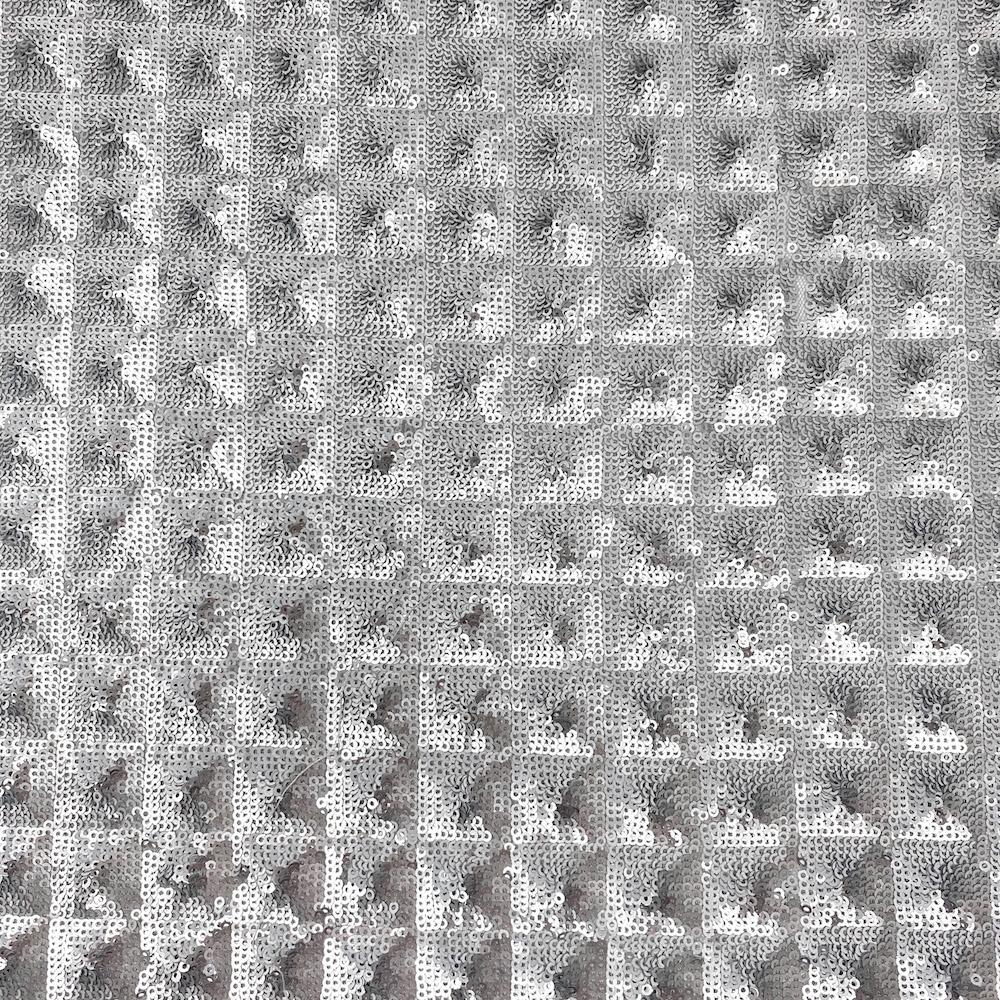 Square Crushed Sequins on Mesh - Image 2