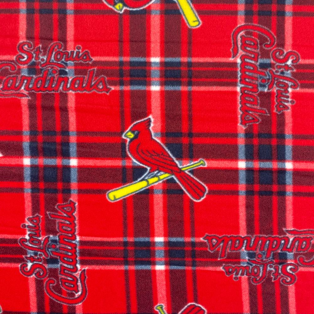 St. Louis Cardinals MLB Fleece Fabric