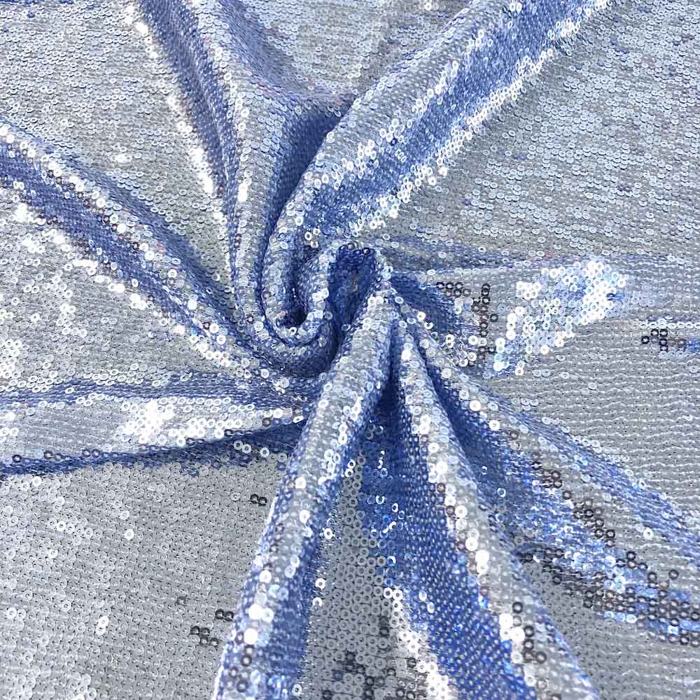 All-Over Micro Sequins Starlight on Stretch Mesh - Image 32