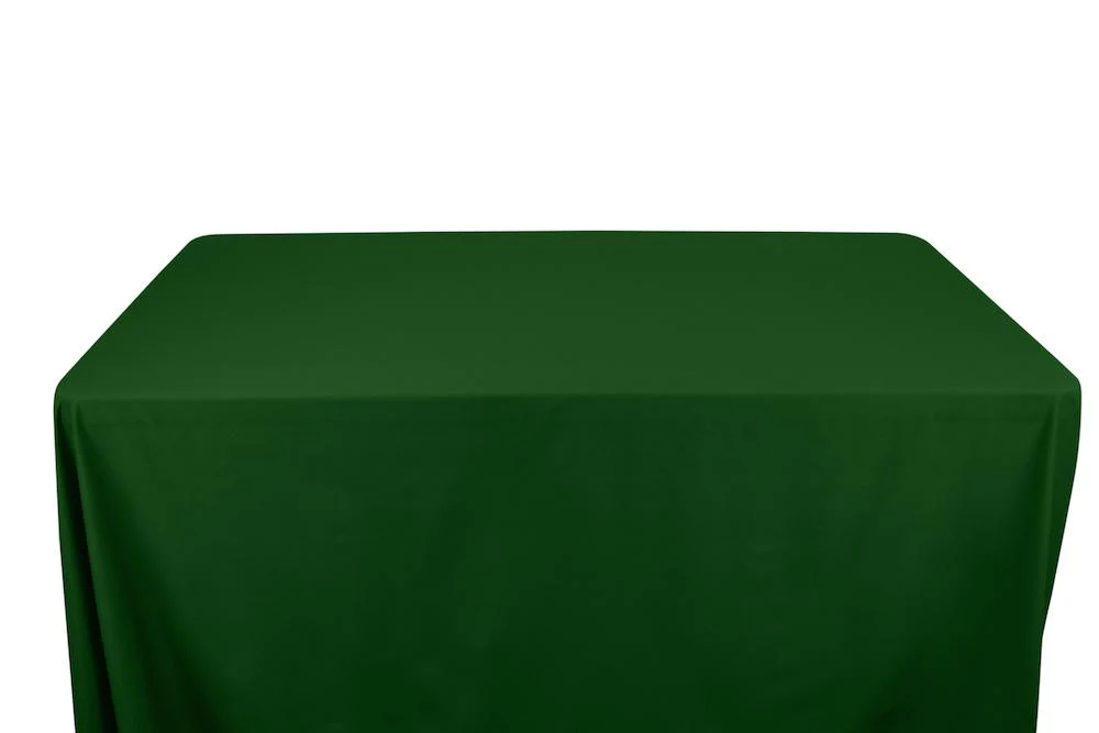 Stretch Broadcloth Banquet Rectangular Table Covers - 6 Feet - Image 13
