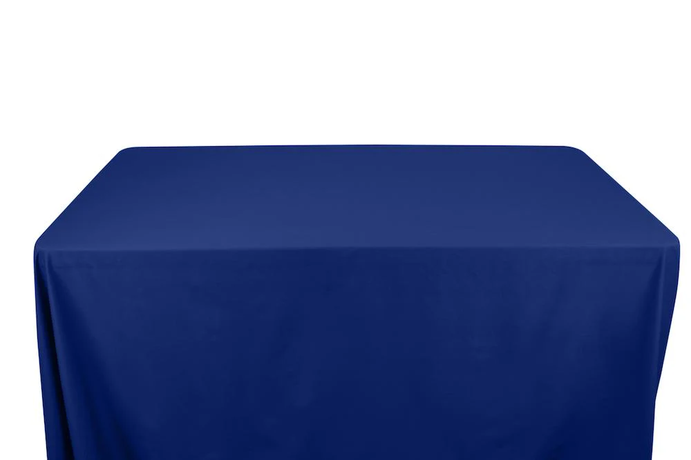 Stretch Broadcloth Banquet Rectangular Table Covers - 6 Feet - Image 14