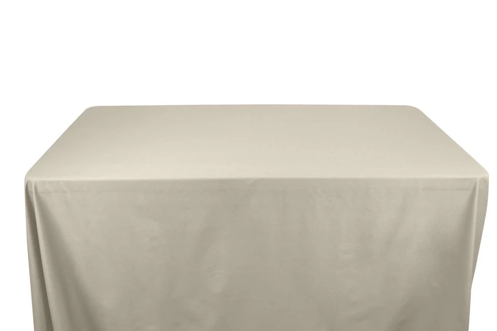 Stretch Broadcloth Banquet Rectangular Table Covers - 8 Feet - Image 2