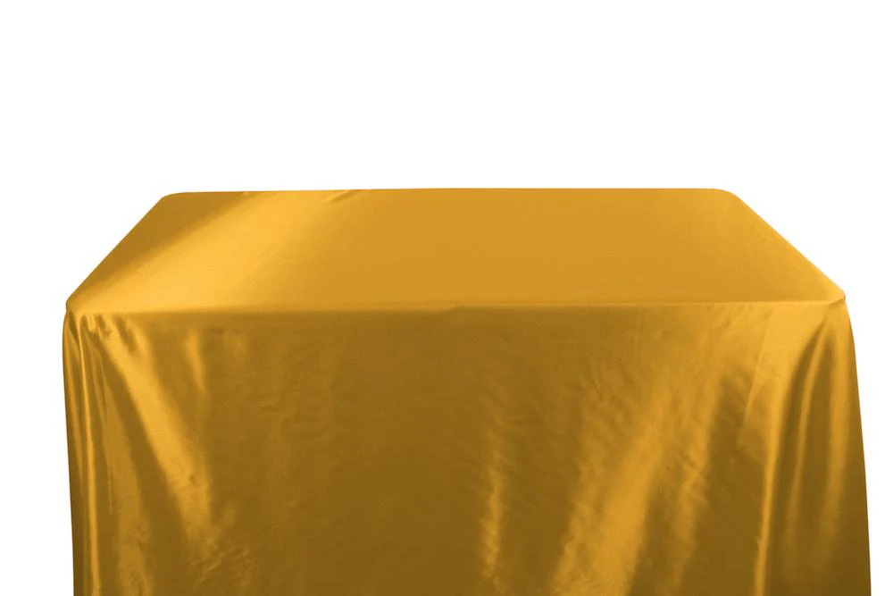 Stretch Charmeuse Satin Banquet Rectangular Table Covers - 8 Feet - Image 7