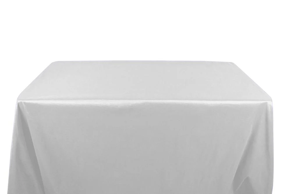 Stretch Taffeta Banquet Rectangular Table Covers - 8 Feet