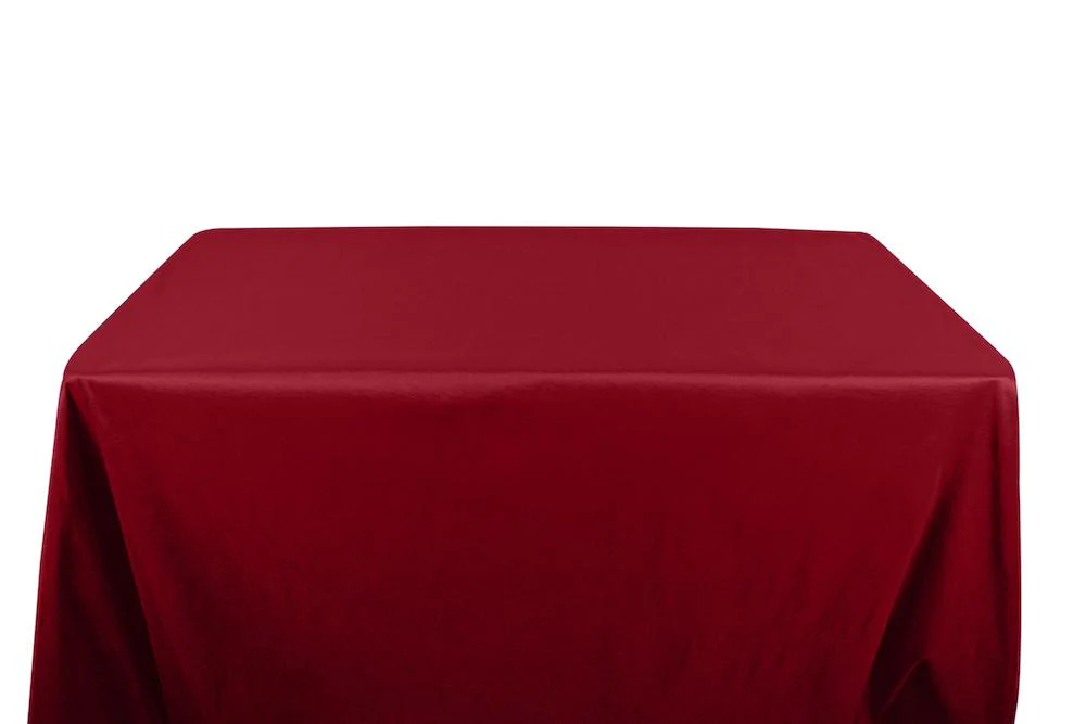 Stretch Taffeta Banquet Rectangular Table Covers - 8 Feet - Image 18