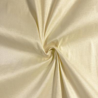 Stretch Taffeta Rod Pocket Curtains - Beige - Image 3