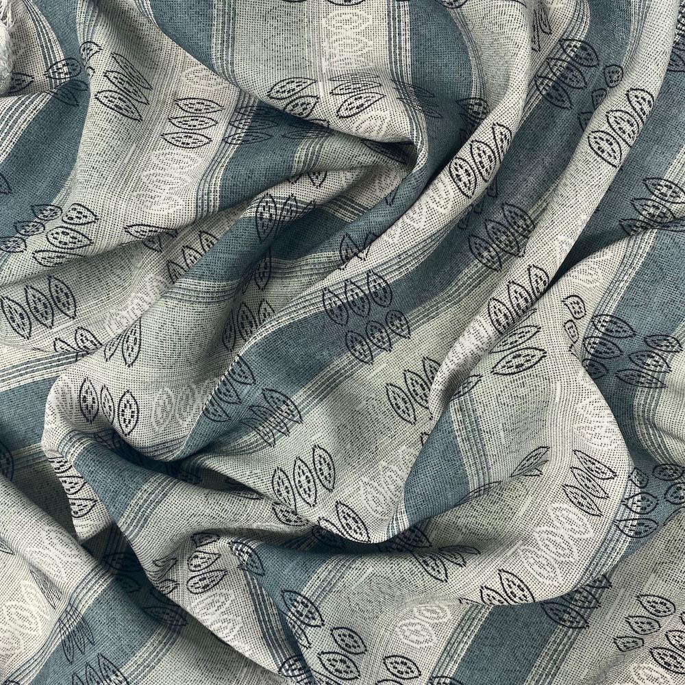 Striped Almond Print Polyester - Image 2