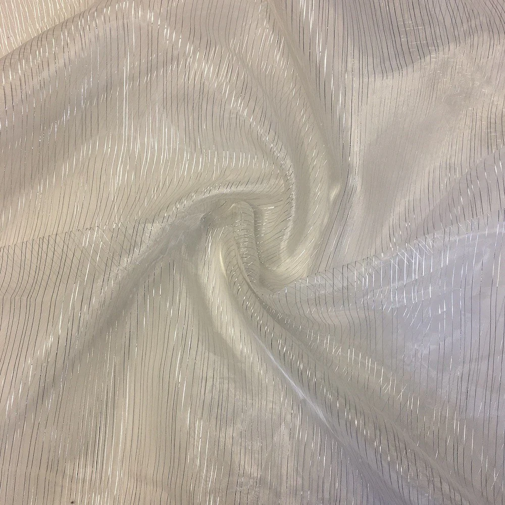 Striped Crystal Organza - Image 7