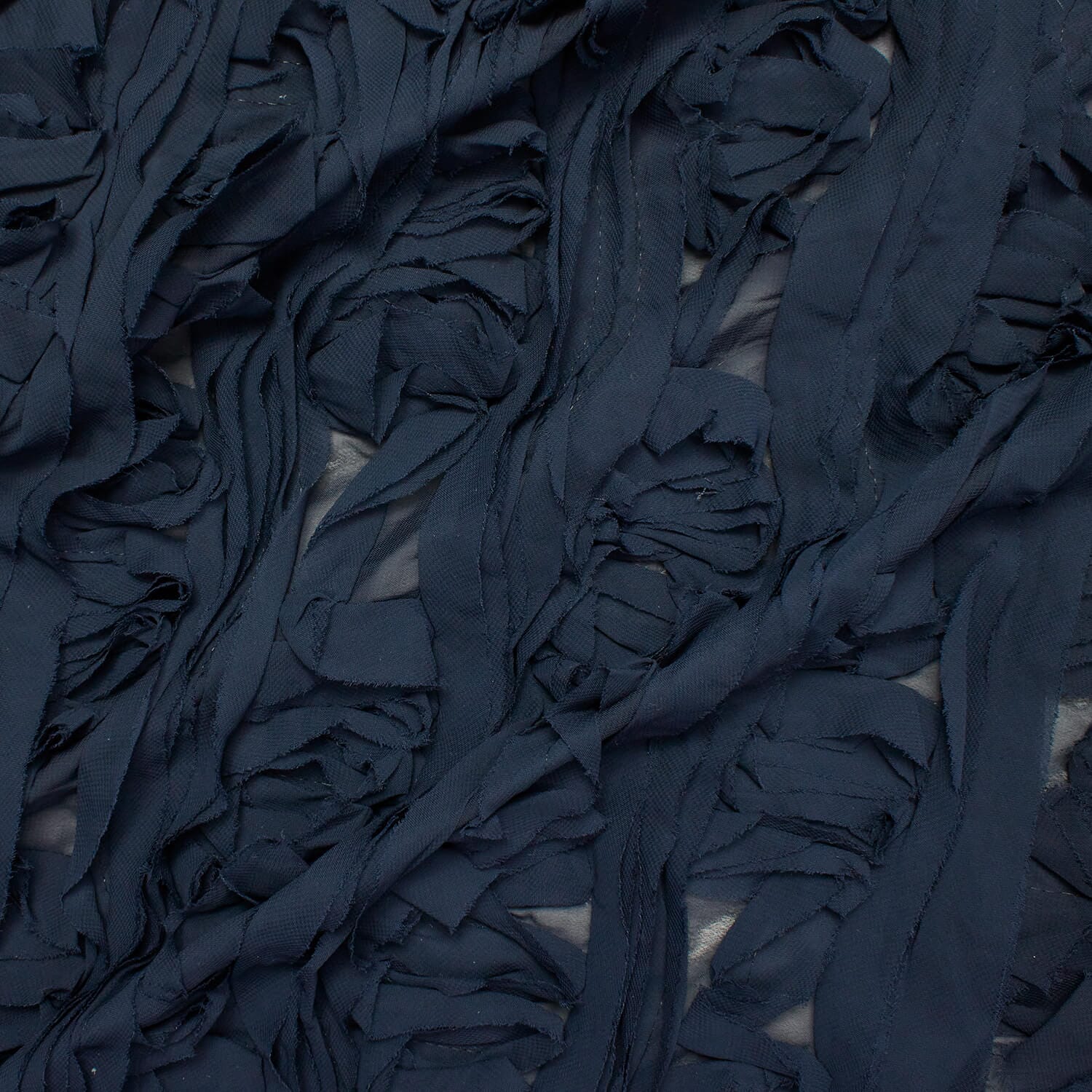 Striped Ruffle Chiffon Embroidery - Image 23