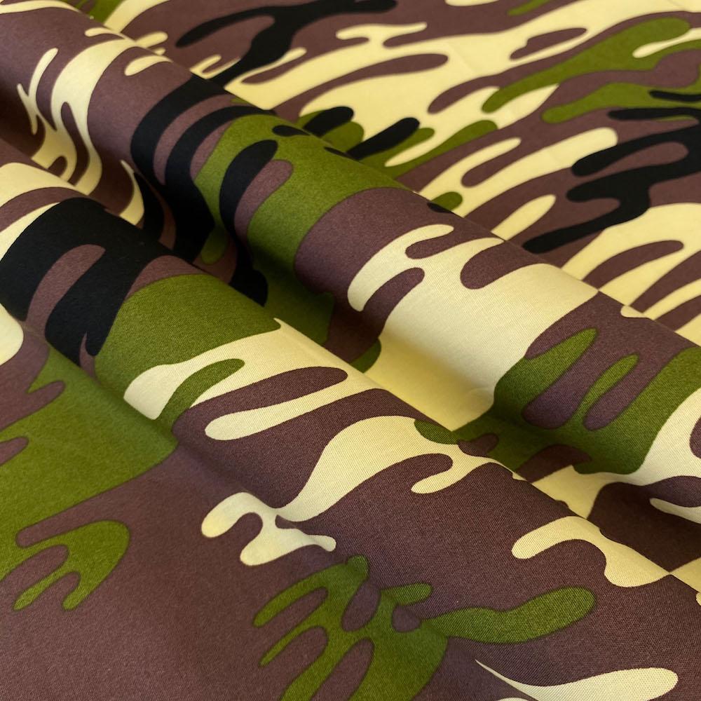 Tiger Camo Print Cotton - Image 3