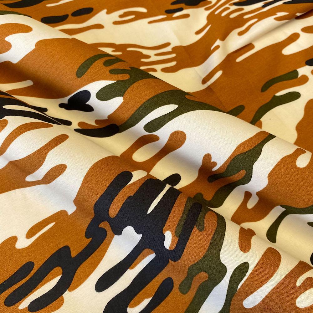 Tiger Camo Print Cotton - Image 6