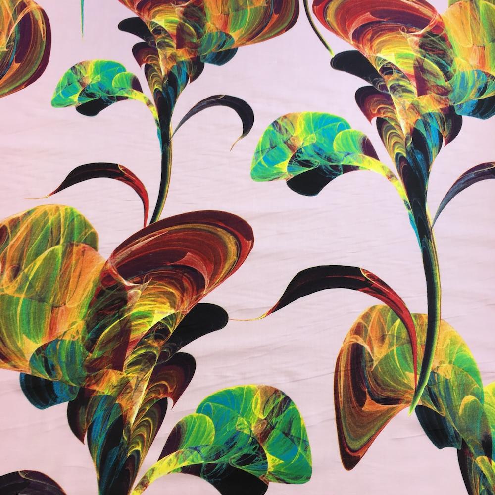Tracy Pink Printed Cotton - Image 3