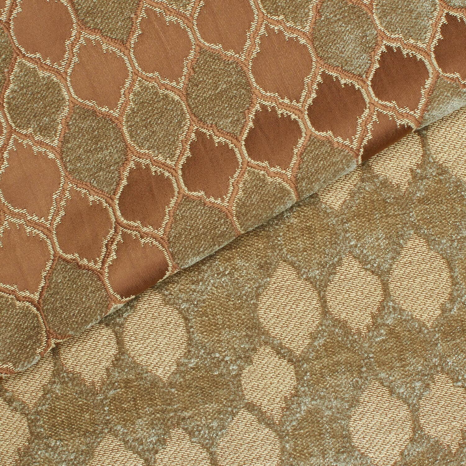 Trellis Chenille Upholstery Brocade Satin Jacquard - Image 12