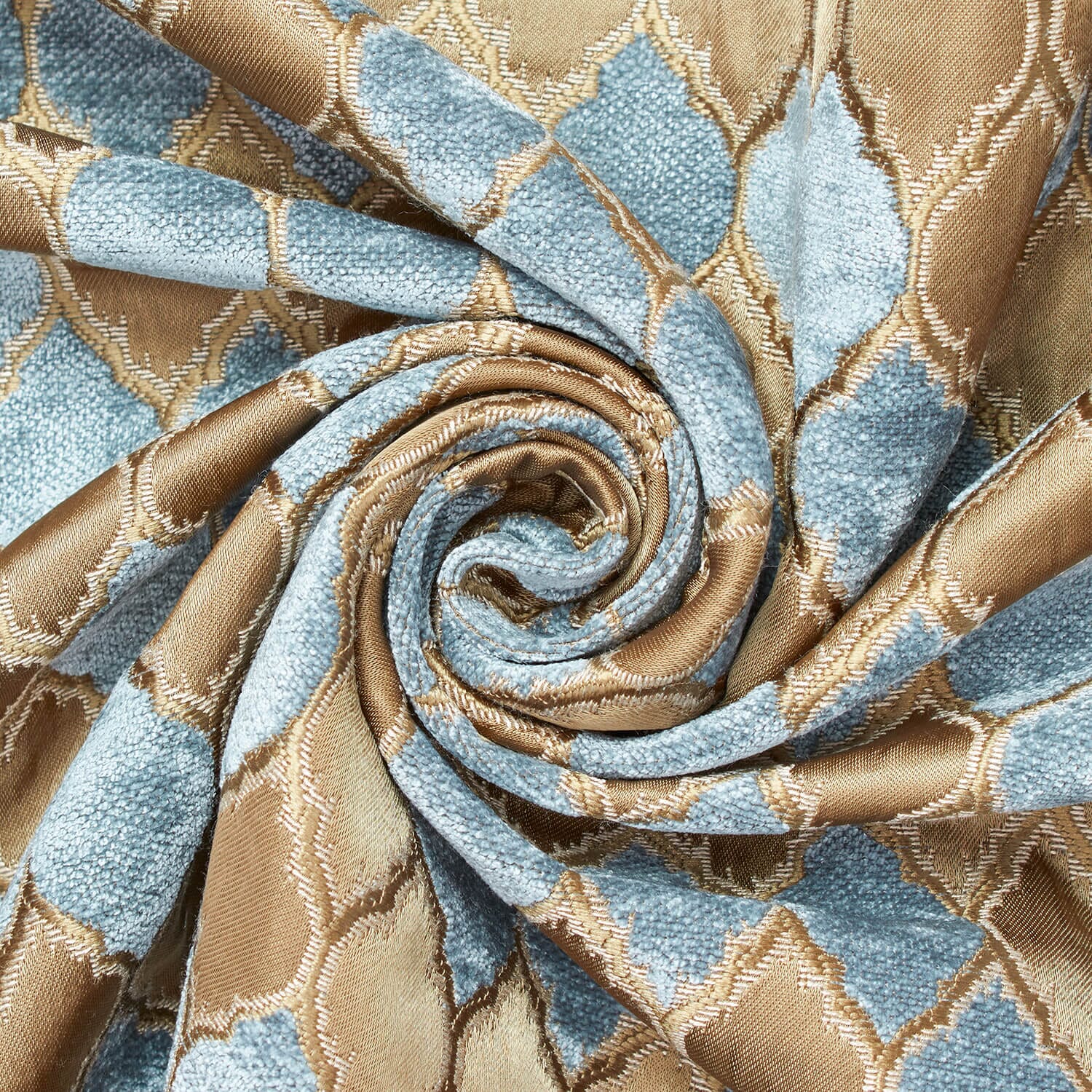 Trellis Chenille Upholstery Brocade Satin Jacquard - Image 7