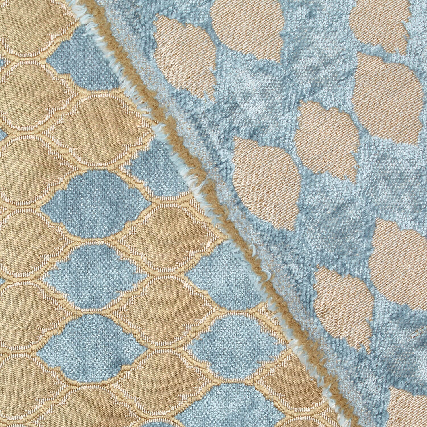 Trellis Chenille Upholstery Brocade Satin Jacquard - Image 8
