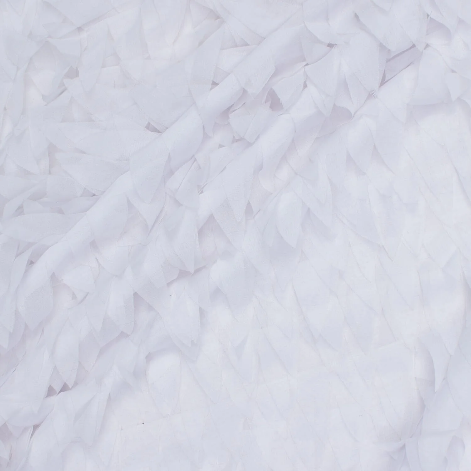 Triangle Leaf Ruffle Chiffon - Image 3