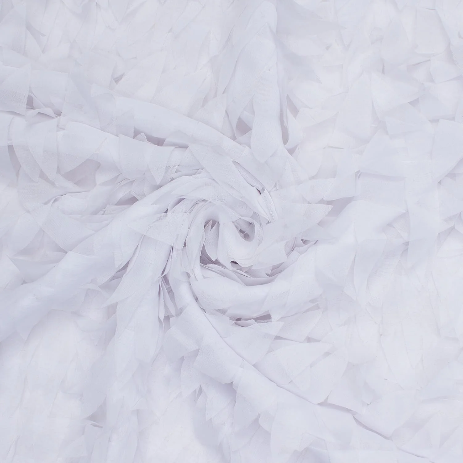 Triangle Leaf Ruffle Chiffon - Image 4