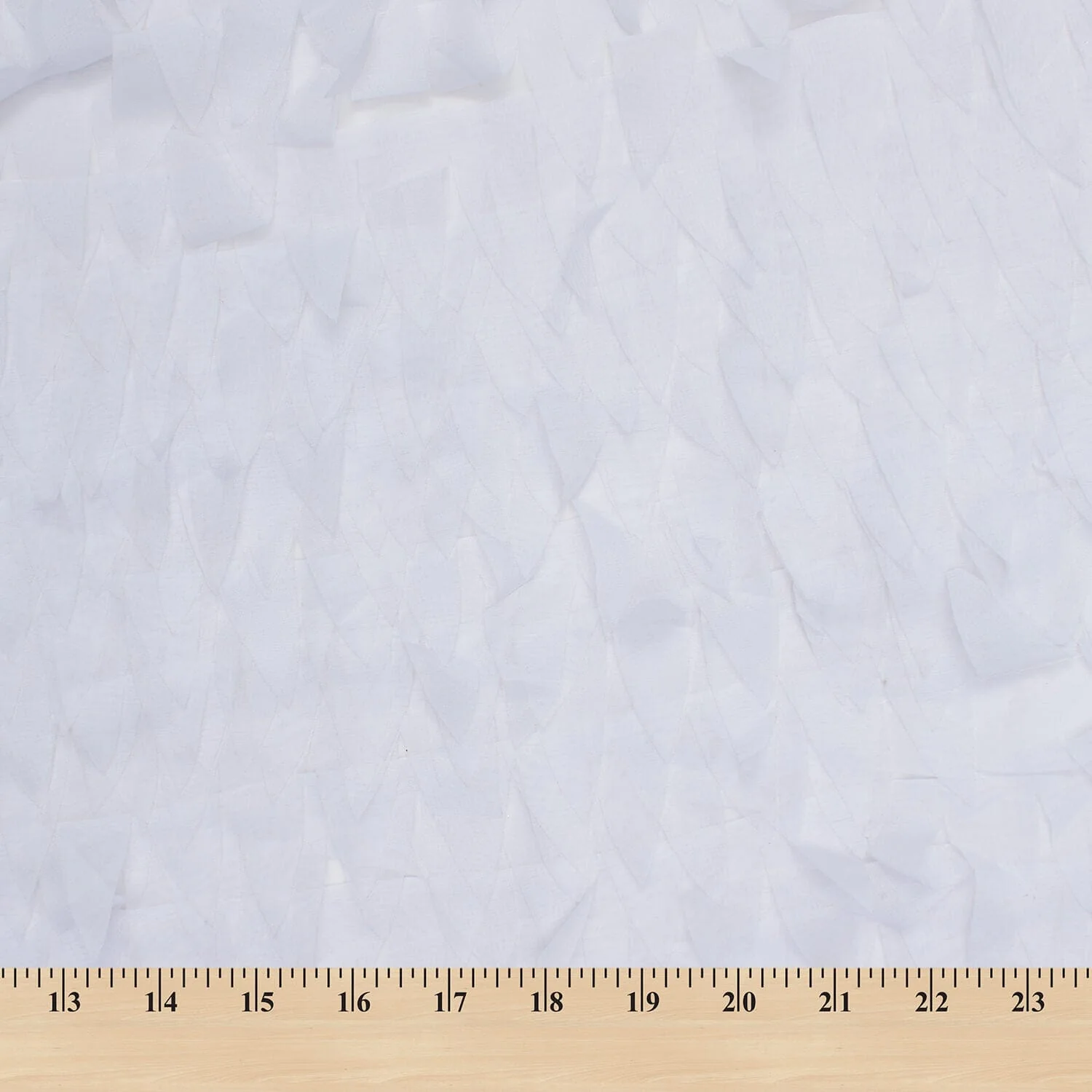 Triangle Leaf Ruffle Chiffon - Image 5