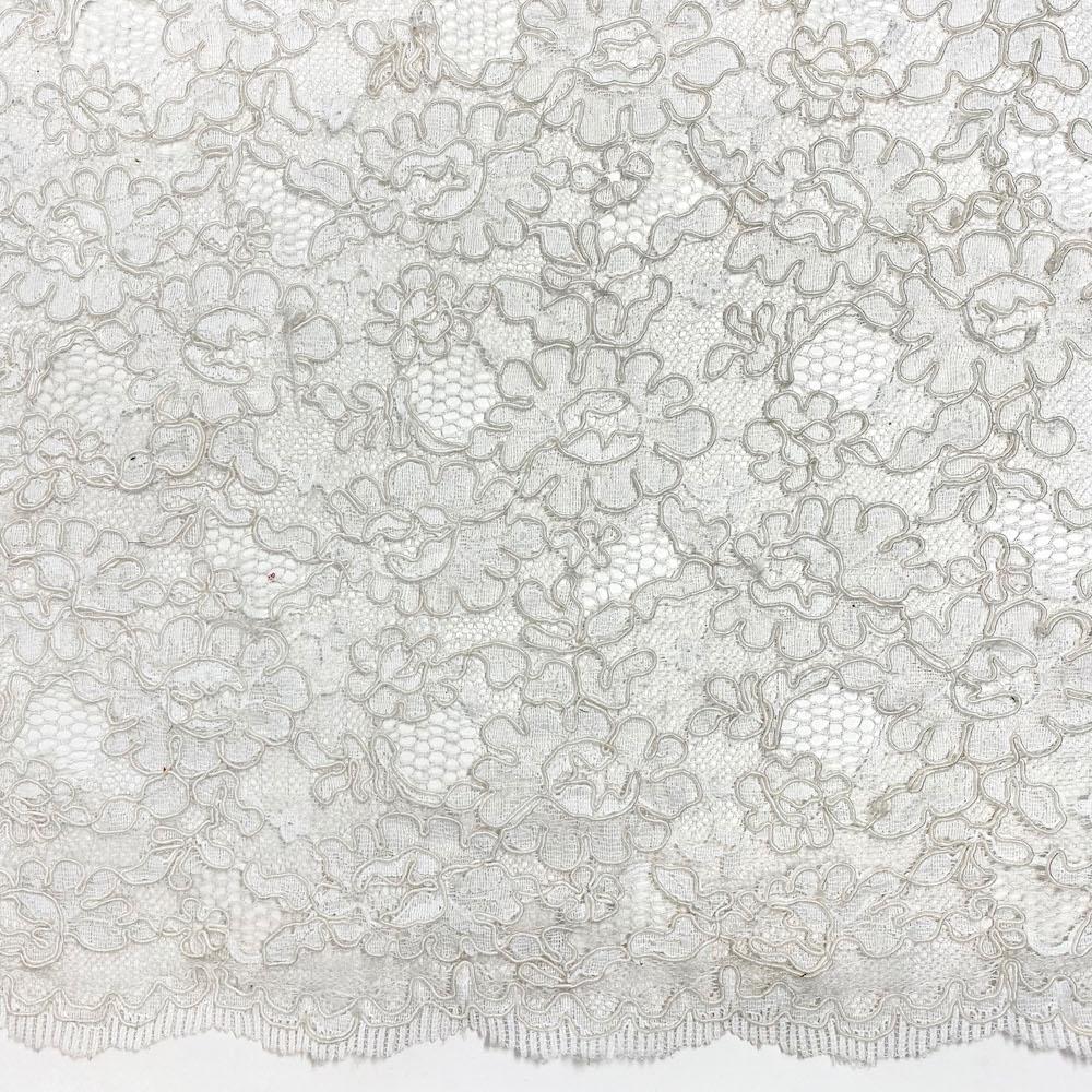 Tulip Corded Lace on Mesh - Image 2