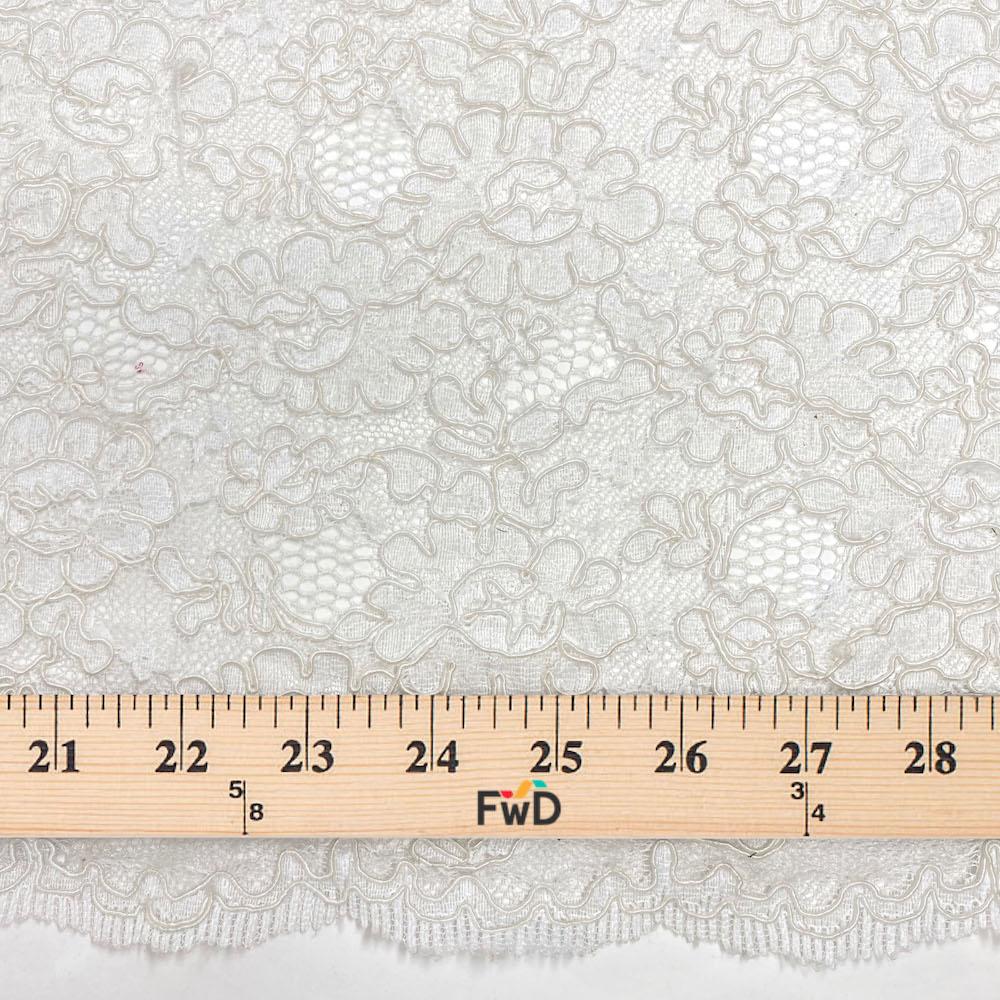 Tulip Corded Lace on Mesh - Image 4