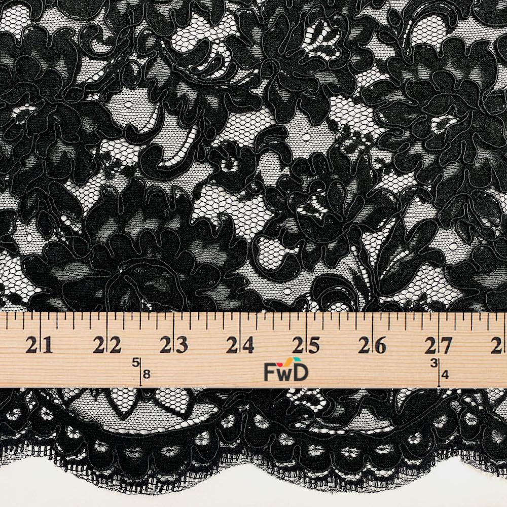 Tulip Corded Lace on Mesh - Image 7