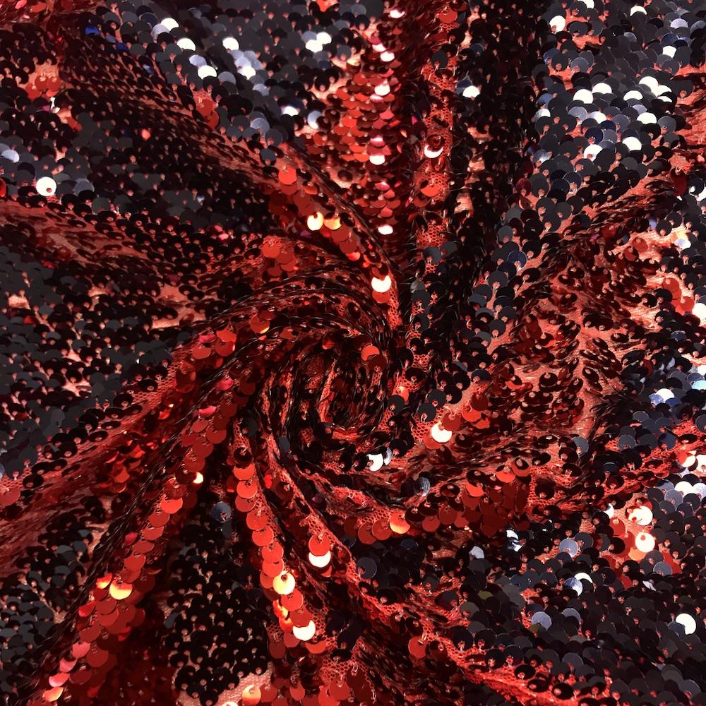 Two-Sided Reversible Sequins On Stretch Mesh - Image 11