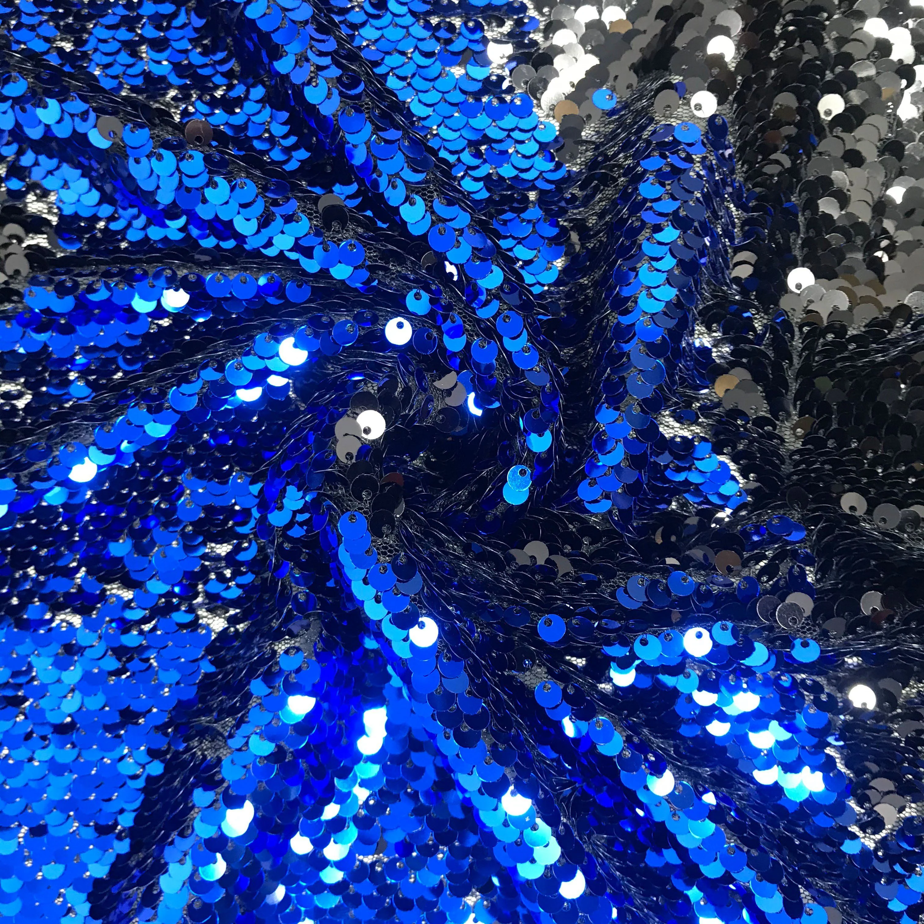 Two-Sided Reversible Sequins On Stretch Mesh - Image 29