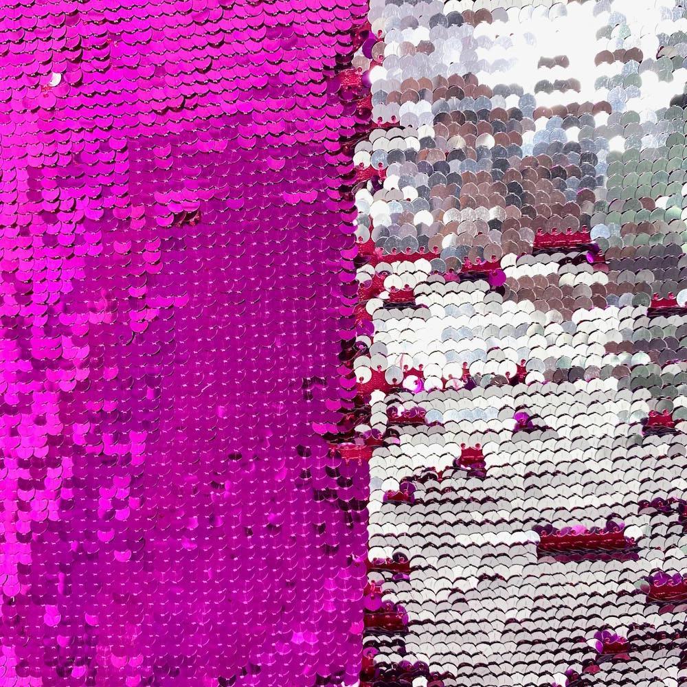 Two-Sided Reversible Sequins On Stretch Mesh - Image 33