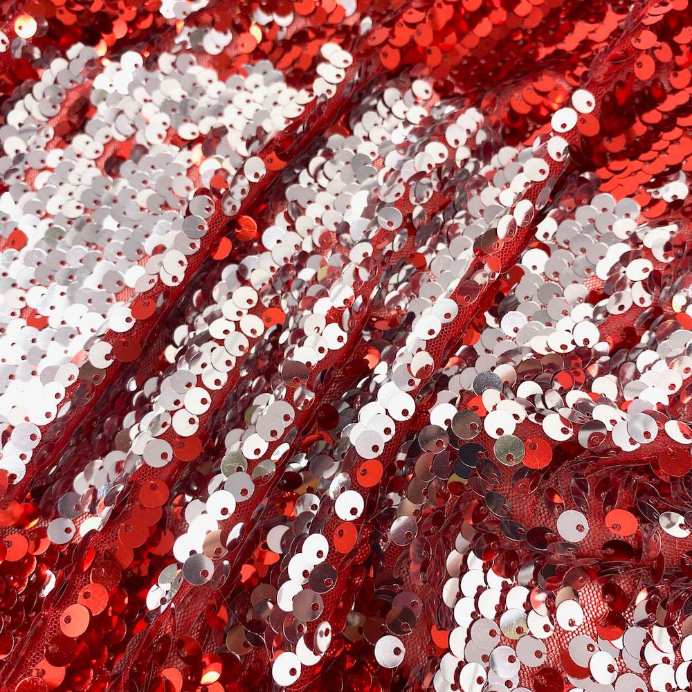 Two-Sided Reversible Sequins On Stretch Mesh - Image 5