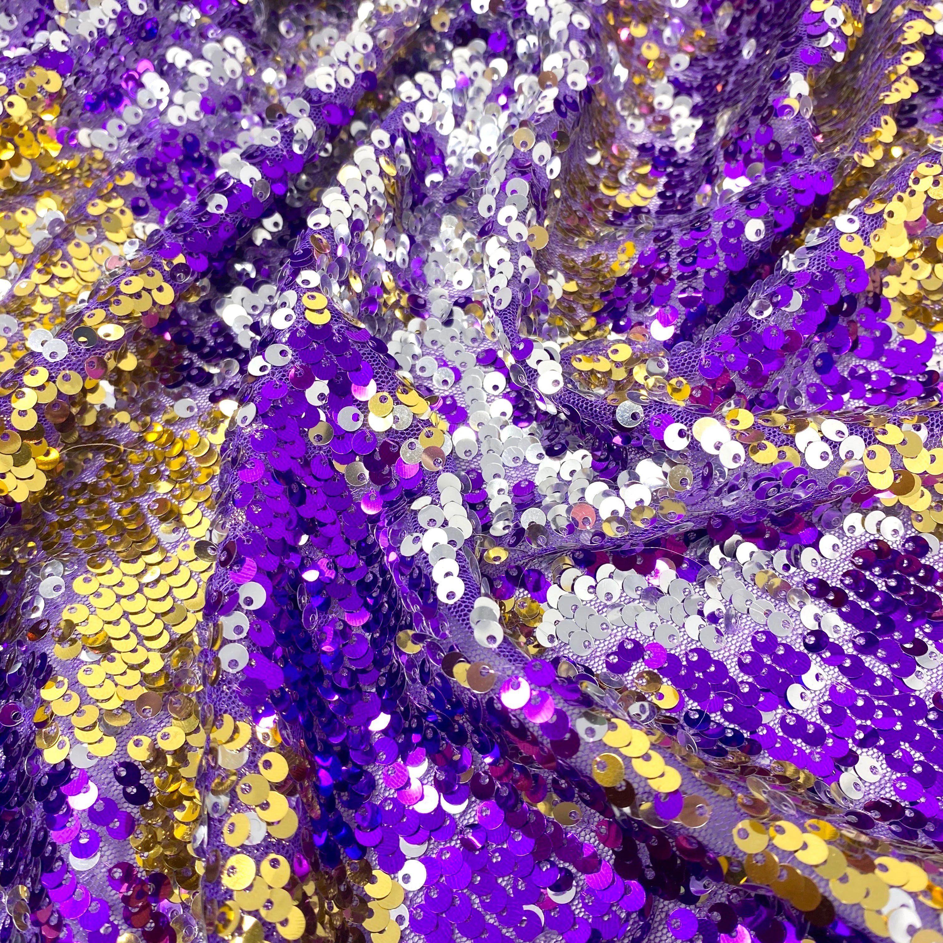 Two-Tone Reversible Sequins on Mesh - Image 5