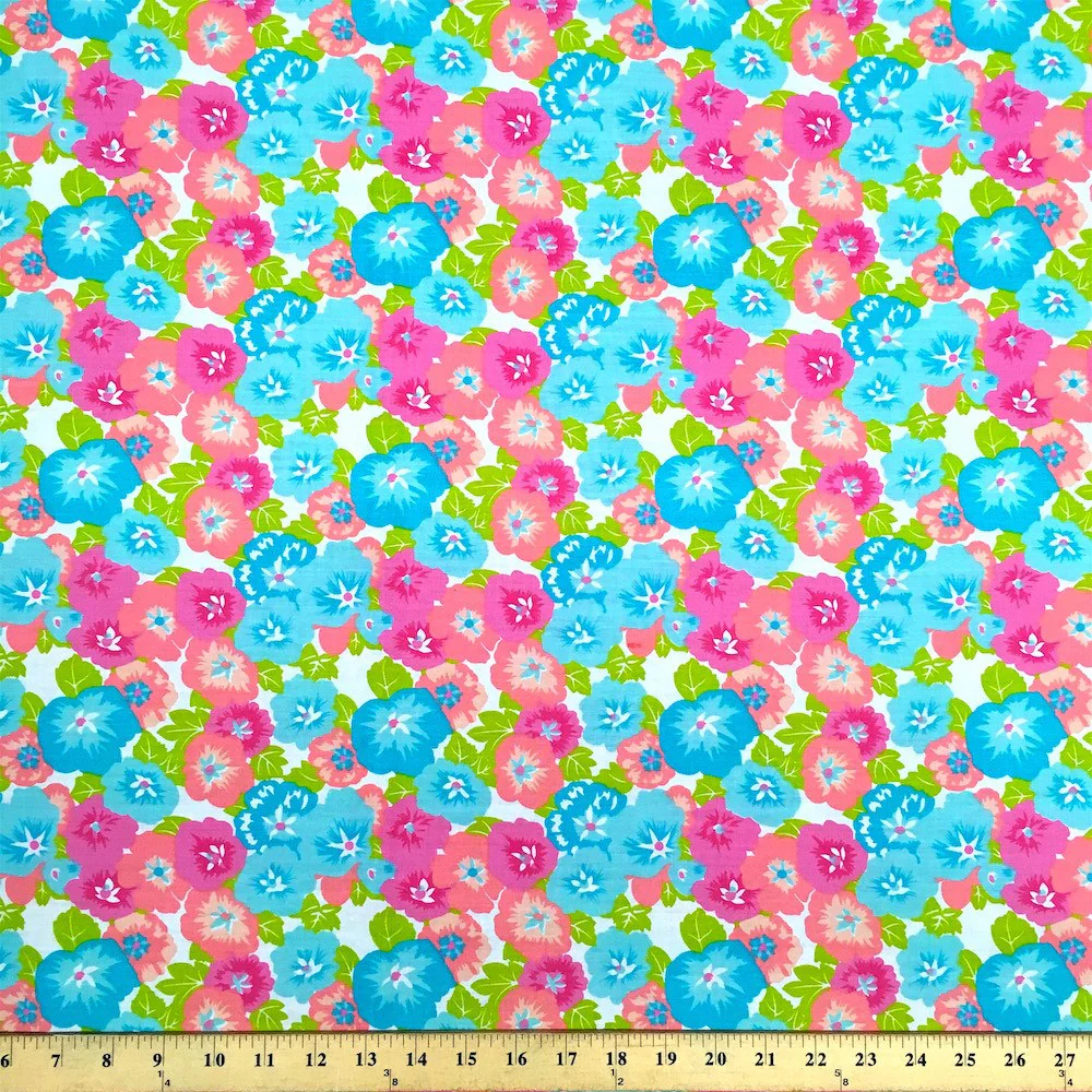 Maria White Print Broadcloth