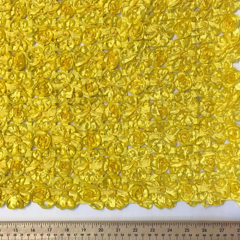 Yellow Taffeta Bouquet - Image 4